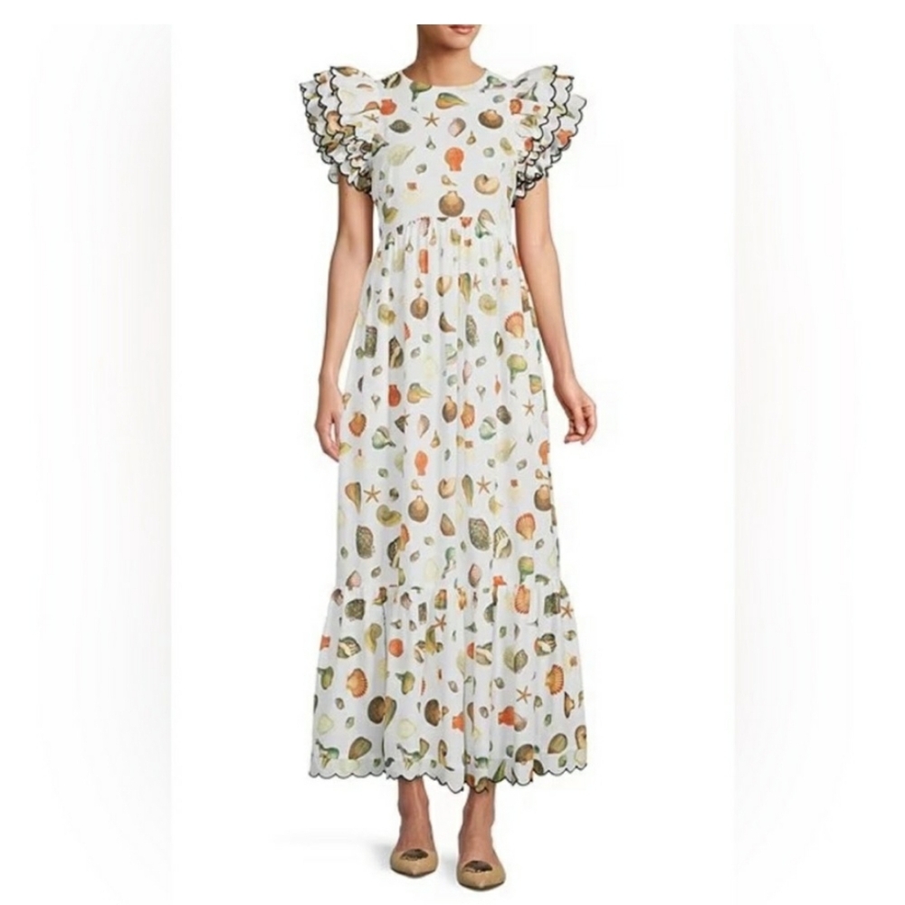 ISO Antonio Melani by Jennifer Sumko seashell dress in size 0 or 2.
